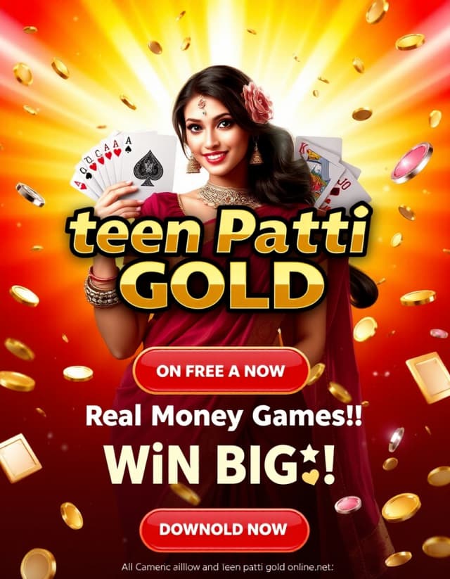 Teen Patti Gold Real Cash Banner